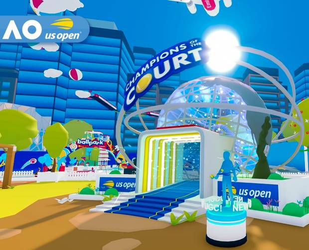 Tennis Grand Slams team up for Cross Court Challenge metaverse experience on Roblox