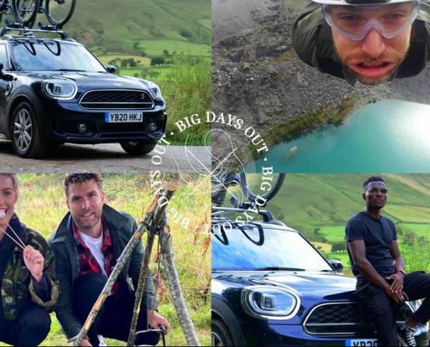 Celebrities join MINI UK for the Big Days Out campaign 