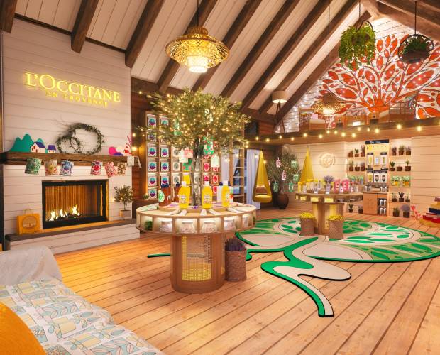 L’Occitane en Provence opens virtual holiday store