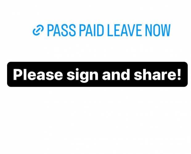  Paid Leave for All influencer campaign pushes for US paid family and medical leave policy
