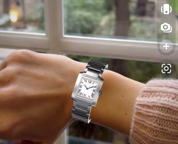Cartier launches Snapchat Portal Lens to celebrate Tank Française history
